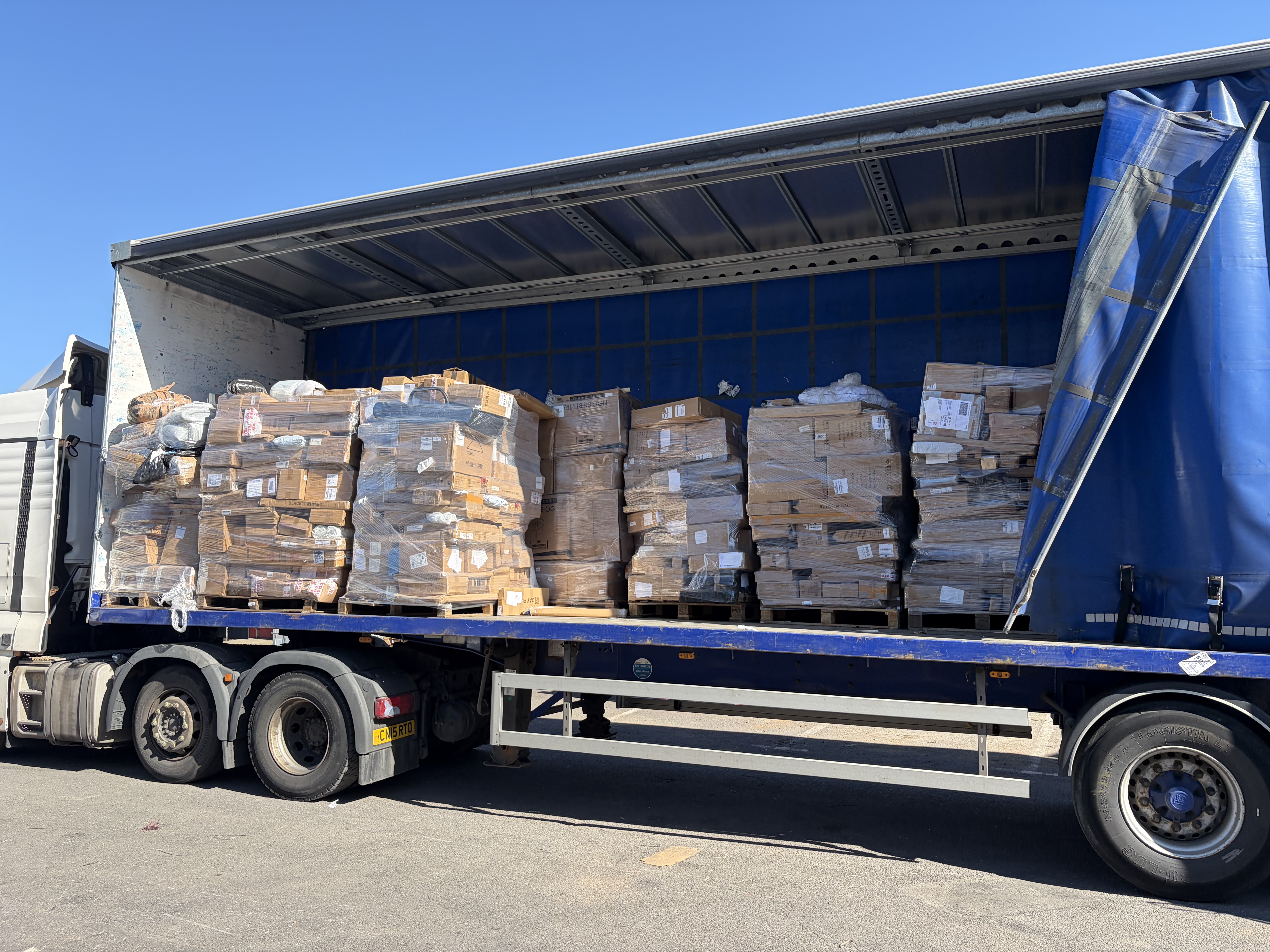 New Amazong Return pallets
